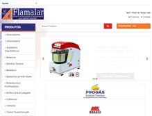 Tablet Screenshot of flamalar.com.br